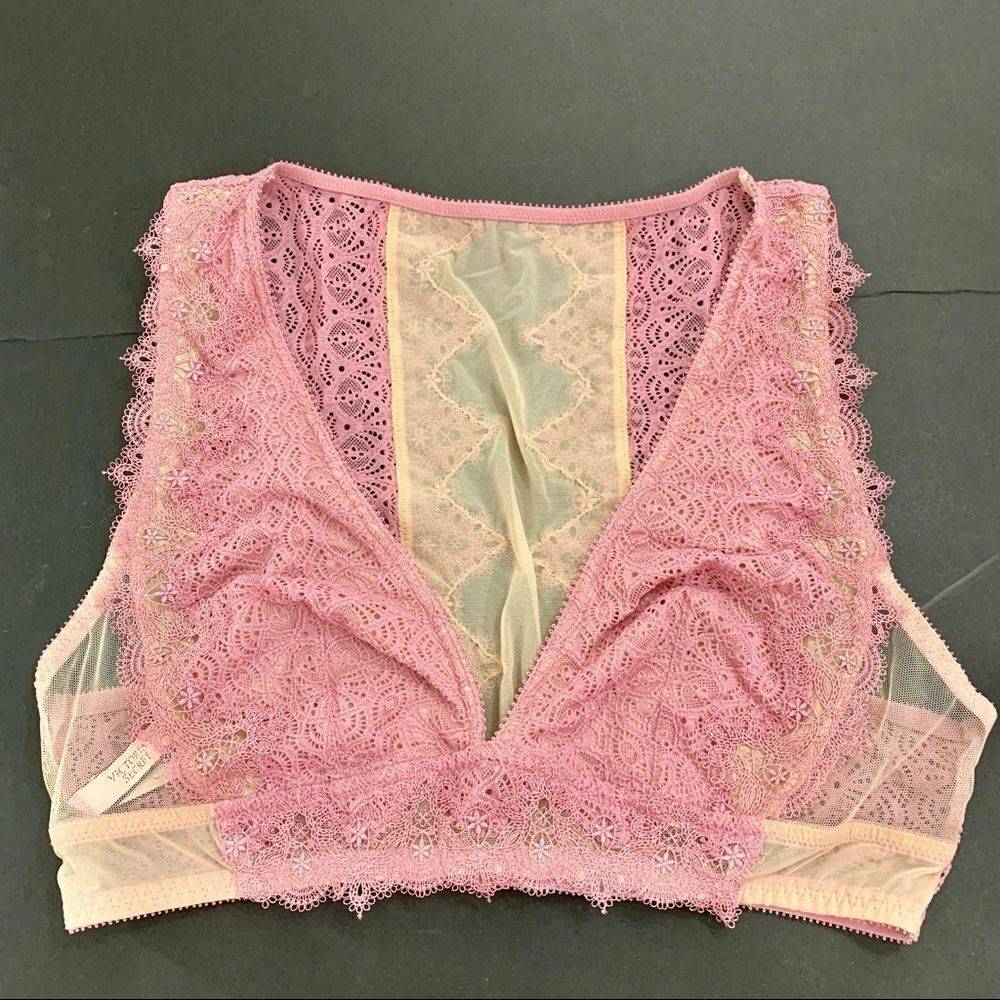 Victoria’s Secret Dream Angels lace mesh bralette